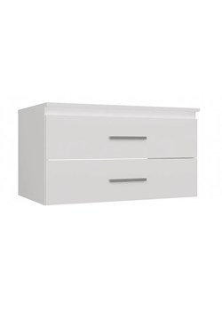 Biała szafka łazienkowa pod umywalkę  80 cm C9-K44 ze sklepu Edinos.pl w kategorii Szafki i regały łazienkowe - zdjęcie 185798897