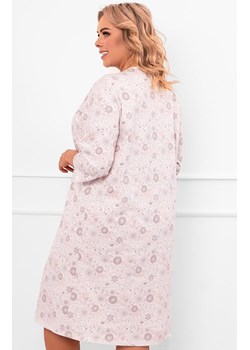 Rozpinana koszula nocna z rękawem 3/4 Galea, Kolor jasnoróżowy-wzór, Rozmiar M, Italian Fashion - id: 215247 - marki Italian Fashion - 185799126 Rozpinana koszula nocna z rękawem 3/4 Galea, Kolor jasnoróżowy-wzór, Rozmiar M, Italian Fashion ze sklepu Intymna w kategorii Koszule nocne - zdjęcie 185799126