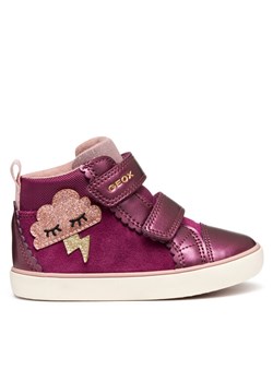 Sneakersy Geox B Gisli B561MD 022NF C8016 S Różowy ze sklepu eobuwie.pl w kategorii Buty sportowe dziecięce - zdjęcie 185800517