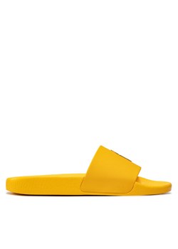 Klapki Polo Ralph Lauren Polo Silde 809860988002 Żółty ze sklepu eobuwie.pl w kategorii Klapki damskie - zdjęcie 185800546