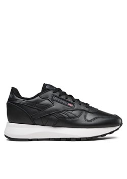 Sneakersy Reebok Classic Leather GW9704 Czarny ze sklepu eobuwie.pl w kategorii Buty sportowe damskie - zdjęcie 185800549