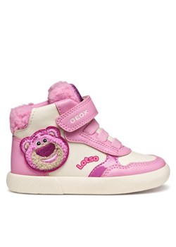 Sneakersy Geox B Gisli B561ME 0BCBH C8299 S Różowy ze sklepu eobuwie.pl w kategorii Buty sportowe dziecięce - zdjęcie 185800555