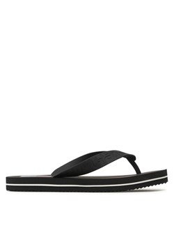 Japonki Tommy Jeans Tjw Flag Eva Beach Sandal EN0EN02194 Czarny ze sklepu eobuwie.pl w kategorii Klapki damskie - zdjęcie 185800567