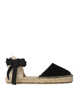 Espadryle Manebi Valencia Espadrilles K 1.0 P0 Czarny ze sklepu eobuwie.pl w kategorii Espadryle damskie - zdjęcie 185800579