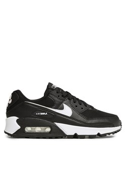 Sneakersy Nike Air Max 90 DH8010 002 Czarny ze sklepu eobuwie.pl w kategorii Buty sportowe damskie - zdjęcie 185800597