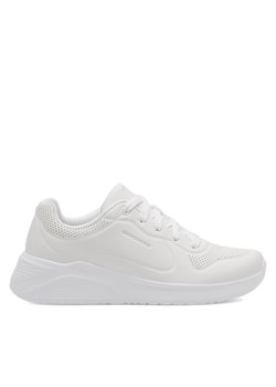 Skechers Sneakersy Uno Lite 8750063 WHT Biały ze sklepu MODIVO w kategorii Buty sportowe damskie - zdjęcie 185800849