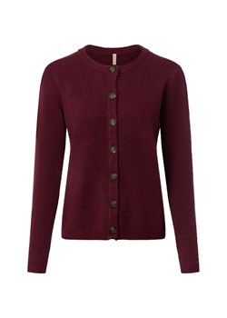 soyaconcept® Kardigan damski - SC-Orlean 2 Kobiety bordowy marmurkowy ze sklepu vangraaf w kategorii Swetry damskie - zdjęcie 185801269