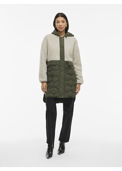 Vila Damska kurtka pikowana - VITone Kobiety oliwkowy jednolity ze sklepu vangraaf w kategorii Kurtki damskie - zdjęcie 185801299