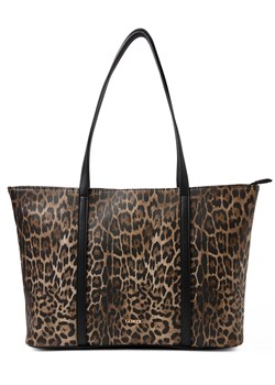 L.Credi Sprzedawca damski - Phaedra Kobiety Sztuczna skóra brązowy wzorzysty ze sklepu vangraaf w kategorii Torby Shopper bag - zdjęcie 185801306