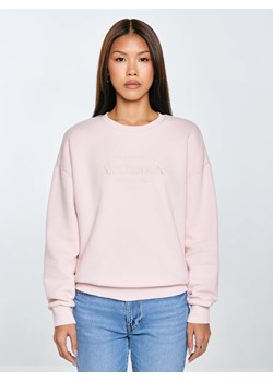 Bluza damska z haftem pudrowy róż Ellsa 600 ze sklepu Big Star w kategorii Bluzy damskie - zdjęcie 185801716