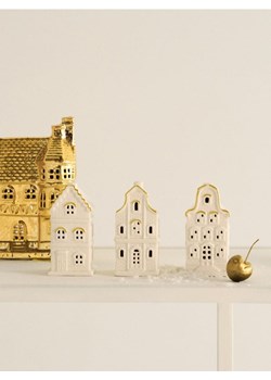 Sinsay - Dekoracja stojąca 3 pack - kremowy ze sklepu Sinsay w kategorii Kolczyki - zdjęcie 185804047