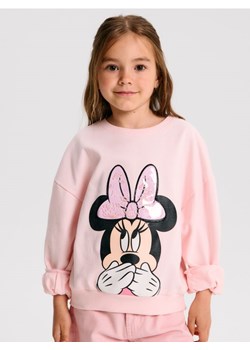 Sinsay - Bluza z ozdobną kokardą Minnie Mouse - różowy ze sklepu Sinsay w kategorii Bluzy dziewczęce - zdjęcie 185804087