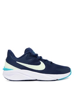 Buty do biegania Nike Star Runner 4 Nn (GS) DX7615 409 Granatowy ze sklepu eobuwie.pl w kategorii Buty sportowe dziecięce - zdjęcie 185804318