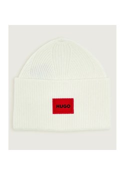 HUGO Wełniana czapka Xaff 6 ze sklepu Gomez Fashion Store w kategorii Czapki zimowe męskie - zdjęcie 185806187