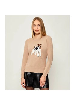 Barbour Sweter FAREHAM | Slim Fit | z dodatkiem kaszmiru ze sklepu Gomez Fashion Store w kategorii Swetry damskie - zdjęcie 185806248