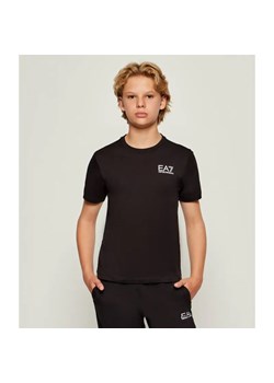 EA7 T-shirt | Regular Fit ze sklepu Gomez Fashion Store w kategorii T-shirty chłopięce - zdjęcie 185807528