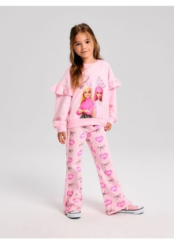 Sinsay - Spodnie dzwony Barbie - różowy ze sklepu Sinsay w kategorii Spodnie dziewczęce - zdjęcie 185811586