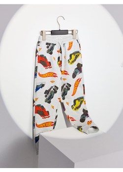 Sinsay - Spodnie dresowe Hot Wheels - szary - id: 282FC-09M - marki Sinsay - 185811635 Sinsay - Spodnie dresowe Hot Wheels - szary ze sklepu Sinsay w kategorii Spodnie chłopięce - zdjęcie 185811635