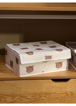 Sinsay - Pudełko do przechowywania - beżowy ze sklepu Sinsay w kategorii Pudełka i pojemniki - zdjęcie 185811639