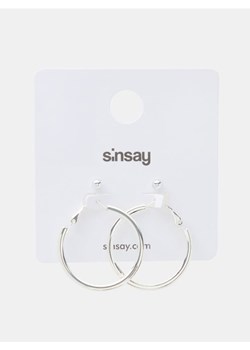 Sinsay - Kolczyki 2 pack - srebrny ze sklepu Sinsay w kategorii Kolczyki - zdjęcie 185811697