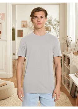Sinsay - Koszulka - beżowy ze sklepu Sinsay w kategorii T-shirty męskie - zdjęcie 185811728