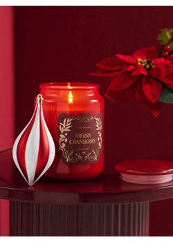 Sinsay - Świeczka Merry Cranberry - czerwony ze sklepu Sinsay w kategorii Dom - zdjęcie 185811859