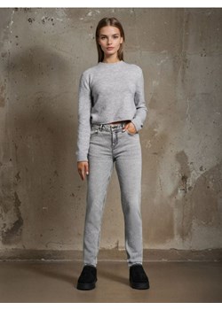 Sinsay - Jeansy boyfriend slim - szary ze sklepu Sinsay w kategorii Jeansy damskie - zdjęcie 185811887