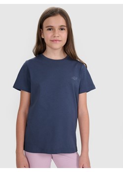 Dziecięcy t-shirt (2-pack) 4F 4FJRAW25TTSHU3157 - multikolor ze sklepu Sportstylestory.com w kategorii Bluzki dziewczęce - zdjęcie 185812267