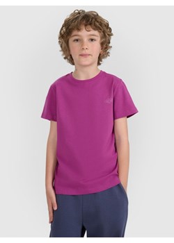 Dziecięcy t-shirt (2-pack) 4F 4FJRAW25TTSHU3157 - multikolor ze sklepu Sportstylestory.com w kategorii T-shirty chłopięce - zdjęcie 185812278