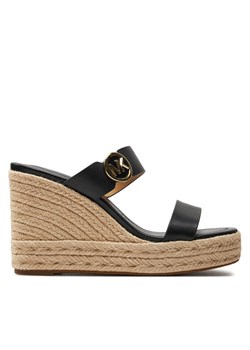 Espadryle MICHAEL Michael Kors 40S4LCMS3L Czarny ze sklepu eobuwie.pl w kategorii Klapki damskie - zdjęcie 185813077