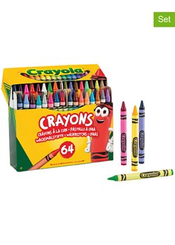 Crayola Kredki woskowe (64 szt.) - 3+ ze sklepu Limango Polska w kategorii Zabawki - zdjęcie 185816166