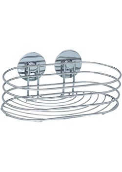 Wenko Półka prysznicowa w kolorze srebrnym - 23,5 x 10,5 x 13,5 cm ze sklepu Limango Polska w kategorii Szafy - zdjęcie 185816227