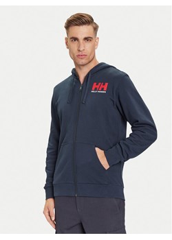 Helly Hansen Bluza HH Logo 54581 Granatowy Regular Fit ze sklepu MODIVO w kategorii Bluzy męskie - zdjęcie 185816995