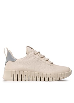 ECCO Sneakersy Gruuv W 21823301378 Beżowy ze sklepu MODIVO w kategorii Buty sportowe damskie - zdjęcie 185817015