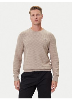Gant Sweter 8030261 Beżowy Regular Fit ze sklepu MODIVO w kategorii Swetry męskie - zdjęcie 185817678