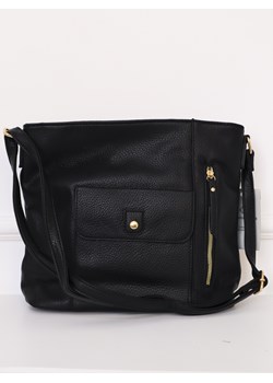 TORBA SHOPPERKA Z IMITACJI SKÓRY- CZARNA - id: 20063 - marki Olika - 185818018 TORBA SHOPPERKA Z IMITACJI SKÓRY- CZARNA ze sklepu olika.com.pl w kategorii Torby Shopper bag - zdjęcie 185818018