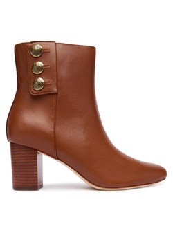 Botki LAUREN RALPH LAUREN Kenndi 802980064001 Brązowy ze sklepu eobuwie.pl w kategorii Botki - zdjęcie 185819519