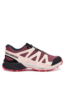 Buty do biegania Salomon Speedcross L47856200 Różowy ze sklepu eobuwie.pl w kategorii Buty sportowe dziecięce - zdjęcie 185819585
