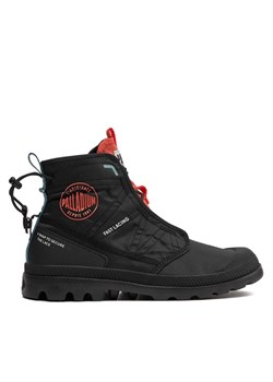 Trapery Palladium Pampa Travel Lite Rs 79104-008-M Czarny - id: 0000303897666 - marki Palladium - 185819609 Trapery Palladium Pampa Travel Lite Rs 79104-008-M Czarny ze sklepu eobuwie.pl w kategorii Workery damskie - zdjęcie 185819609
