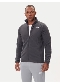 The North Face Polar Glacier NF0A89JG Szary Regular Fit ze sklepu MODIVO w kategorii Bluzy męskie - zdjęcie 185820386