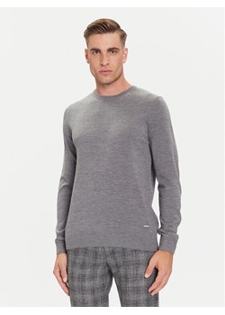 JOOP! Sweter 17 Jk-01Denny 30032601 Szary Modern Fit ze sklepu MODIVO w kategorii Swetry męskie - zdjęcie 185820448