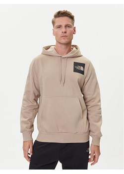 The North Face Bluza Fine NF0A89EU Beżowy Regular Fit ze sklepu MODIVO w kategorii Bluzy męskie - zdjęcie 185820475