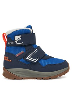 Jack Wolfskin Śniegowce Polar Bear-b Texapore Mid Vc K A62144 Niebieski ze sklepu MODIVO w kategorii Buty zimowe dziecięce - zdjęcie 185820499