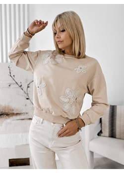 bluza esther beżowa l/xl ze sklepu UBRA w kategorii Bluzy damskie - zdjęcie 185821827