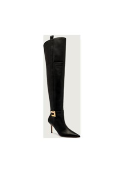 Elisabetta Franchi Skórzane kozaki na szpilce ze sklepu Gomez Fashion Store w kategorii Kozaki damskie - zdjęcie 185822598