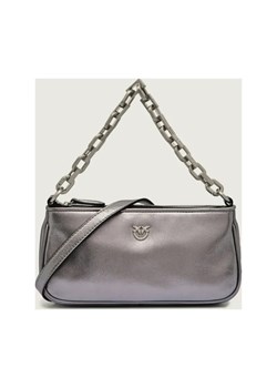 Pinko Skórzana torebka na ramię HALF MOON BAGUETTE MINI ze sklepu Gomez Fashion Store w kategorii Listonoszki - zdjęcie 185822708