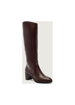LAUREN RALPH LAUREN Skórzane kozaki na słupku CHARLY ze sklepu Gomez Fashion Store w kategorii Kozaki damskie - zdjęcie 185822737