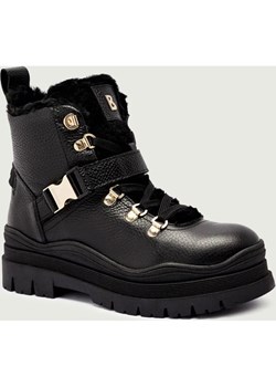 Bogner Skórzane trapery AROSA 10 | shearling ze sklepu Gomez Fashion Store w kategorii Śniegowce damskie - zdjęcie 185822899