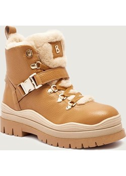 Bogner Skórzane trapery AROSA 10 | shearling ze sklepu Gomez Fashion Store w kategorii Śniegowce damskie - zdjęcie 185822928
