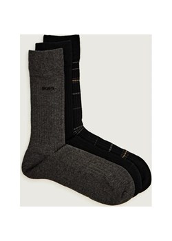 BOSS BLACK Skarpety 3-pack 3P RS Rib Stripe CC ze sklepu Gomez Fashion Store w kategorii Skarpetki męskie - zdjęcie 185822956